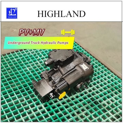 PV22 MV23 แหล่งปั๊มไฮดรอลิกของรถบรรทุกใต้ดินเหล็กเหล็กเหล็กที่มีความจืดสูงสุดและการรับประกัน 1 ปี
