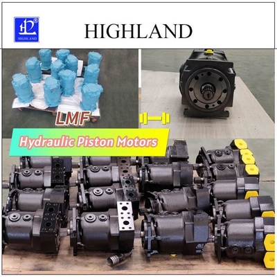 มอเตอร์ไฮดรอลิกเหล็กหล่อ LMF30 สำหรับการทดสอบโอเวอร์โหลดของรถเกี่ยวนวดข้าว
