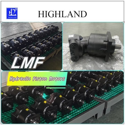 มอเตอร์ไฮดรอลิกเหล็กหล่อ LMF30 สำหรับการทดสอบโอเวอร์โหลดของรถเกี่ยวนวดข้าว
