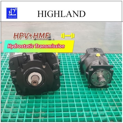 เครื่องจักรเก็บเกี่ยว การถ่ายส่งแบบไฮโดรสแตตติก HPV90 HMF90 ความสามารถในการแบกที่สูงกว่า