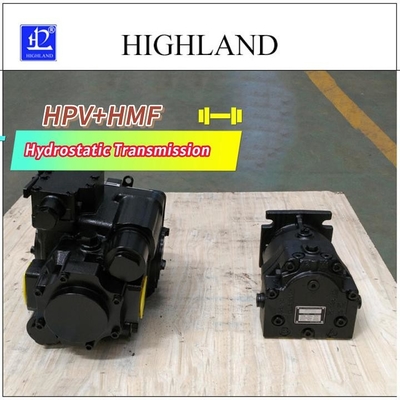HIGHLAND เครื่องตัดข้าวไฮดรอลิก ไฮดรอสตติก แบ่งส่ง
