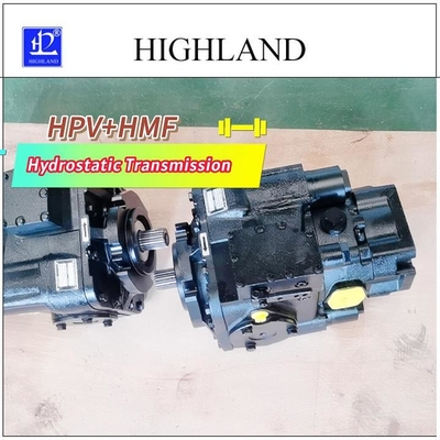 HIGHLAND เครื่องตัดข้าวไฮดรอลิก ไฮดรอสตติก แบ่งส่ง