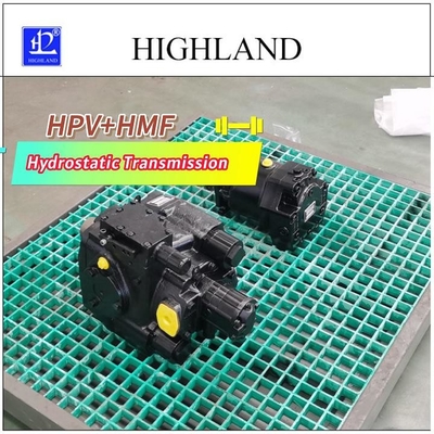 HIGHLAND เครื่องตัดข้าวไฮดรอลิก ไฮดรอสตติก แบ่งส่ง