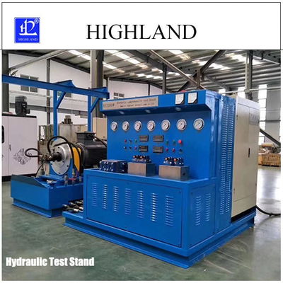HIGHLAND การเชื่อมต่อท่อใส เครื่องเจาะหมุน YST380 เครื่องทดสอบไฮดรอลิก