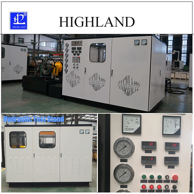 HIGHLAND การเชื่อมต่อท่อใส เครื่องเจาะหมุน YST380 เครื่องทดสอบไฮดรอลิก
