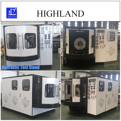 HIGHLAND เครื่องเจาะหมุน 380 ลิตร/นาที อัตราการไหลไฮดรอลิก สถานที่ทดสอบ