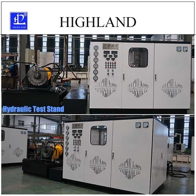 HIGHLAND เครื่องเจาะหมุน 380 ลิตร/นาที อัตราการไหลไฮดรอลิก สถานที่ทดสอบ
