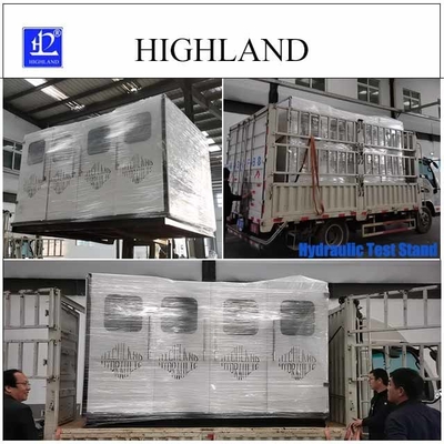 เครื่องเจาะหมุน เครื่องทดสอบไฮดรอลิก ด้วยโครงสร้างที่คอมพัคต์ 380 L/Min การทดสอบอัตราการไหลไฮดรอลิก มอเตอร์