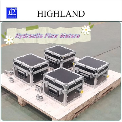 HIGHLAND เครื่องทดสอบไฮดรอลิกที่มีประสิทธิภาพสูง อัตราการไหลที่แม่นยําสําหรับเครื่องผสมซีเมนต์