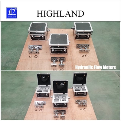 HIGHLAND เครื่องทดสอบไฮดรอลิกที่มีประสิทธิภาพสูง อัตราการไหลที่แม่นยําสําหรับเครื่องผสมซีเมนต์