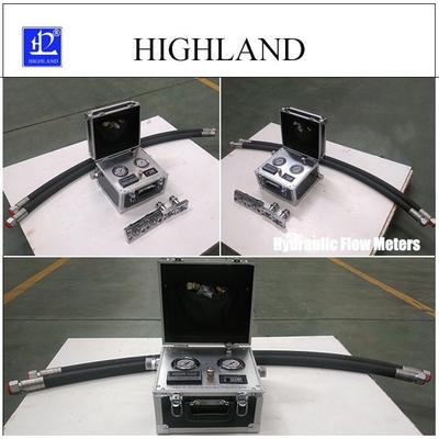 HIGHLAND เครื่องผสมซีเมนต์ เครื่องวัดระบายน้ําแสดงข้อมูล 400L/Min การทดสอบอัตราการไหล
