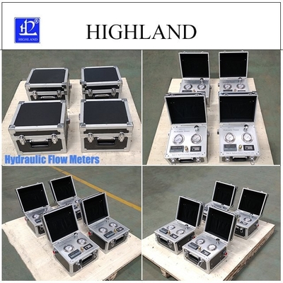 HIGHLAND การวัดการไหลของแม่นยํา การแสดงข้อมูลของเครื่องทดสอบไฮดรอลิก สําหรับเครื่องผสมซีเมนต์