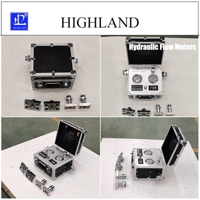 HIGHLAND การวัดการไหลของแม่นยํา การแสดงข้อมูลของเครื่องทดสอบไฮดรอลิก สําหรับเครื่องผสมซีเมนต์