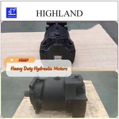 โรงเรือนเหล็กเหล็กเหล็ก Heavy Duty ไฮดรอลิกมอเตอร์ HMF90 การบํารุงรักษาง่ายสําหรับเครื่องบดเคลื่อนที่