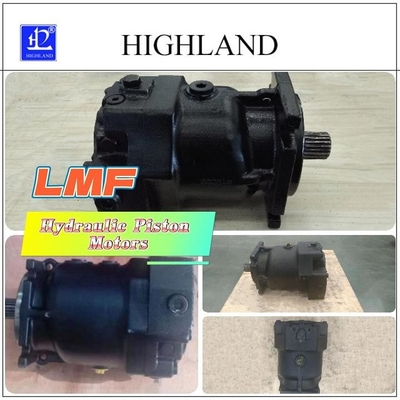 กล่องเหล็กเหล็กเหล็กส่วนประกอบไฮดรอลิก LMF30 มอเตอร์ ลายธรรมดา