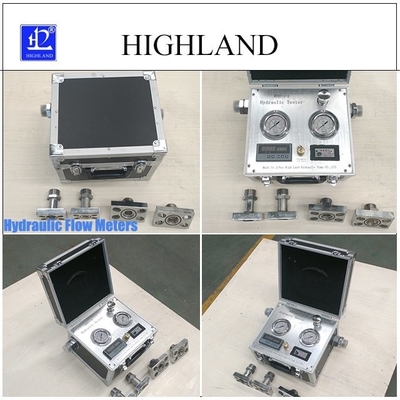 MYHT-1-4 เครื่องวัดกระแสน้ําไฮดรอลิก พร้อมแสดงข้อมูลสําหรับช่วงอุณหภูมิน้ํามัน -20C -150C