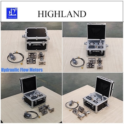 MYHT-1-4 เครื่องวัดกระแสน้ําไฮดรอลิก พร้อมแสดงข้อมูลสําหรับช่วงอุณหภูมิน้ํามัน -20C -150C