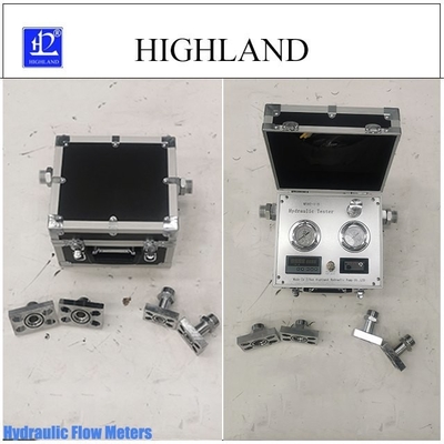 MYHT-1-4 เครื่องวัดกระแสน้ําไฮดรอลิก พร้อมแสดงข้อมูลสําหรับช่วงอุณหภูมิน้ํามัน -20C -150C