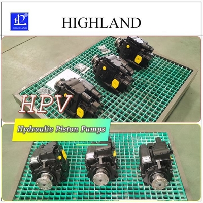 HPV110 ปั๊มลูกสูบไฮดรอลิกวงจรปิดสำหรับรถแทรกเตอร์การเกษตร