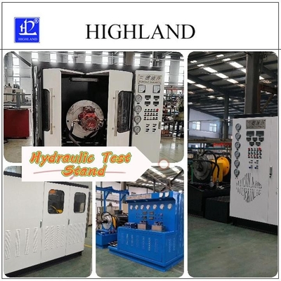 HIGHLAND สถานที่ทดสอบไฮดรอลิก ทดสอบตามความต้องการ 160 KW อุปกรณ์ทดสอบประหยัดพลังงาน
