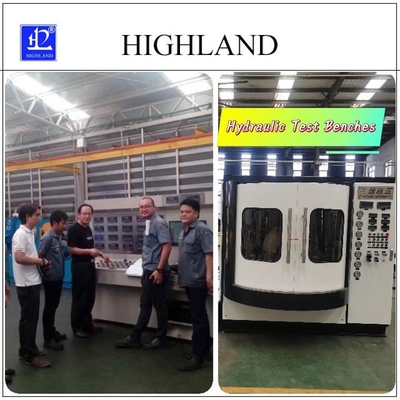 ผลงานที่พิสูจน์ได้กับ HIGHLAND Hydraulic Test Bench - ความดัน 42 Mpa