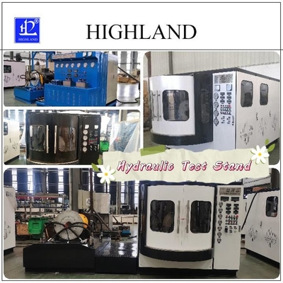 HIGHLAND โครงสร้างคอมแพคต์ สถานทดสอบไฮดรอลิกที่ออกแบบสําหรับเครื่องขุดในท้องถิ่น