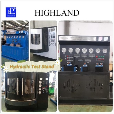 HIGHLAND โครงสร้างคอมแพคต์ สถานทดสอบไฮดรอลิกที่ออกแบบสําหรับเครื่องขุดในท้องถิ่น