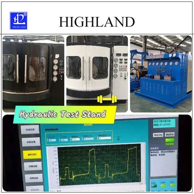 HIGHLAND โครงสร้างคอมแพคต์ สถานทดสอบไฮดรอลิกที่ออกแบบสําหรับเครื่องขุดในท้องถิ่น