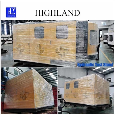 อุปกรณ์ทดสอบมอเตอร์ปั๊มไฮดรอลิก 110 kW ความเร็วการไหล 380L/นาที