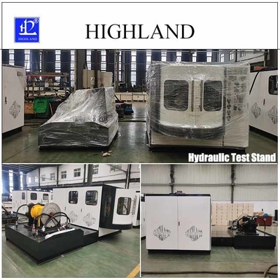 HIGHLAND ฐานทดสอบไฮดรอลิกสําหรับการทดสอบความดันสูง - 42 Mpa 110 Kw