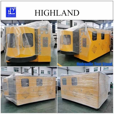 HIGHLAND ฐานทดสอบไฮดรอลิกสําหรับการทดสอบความดันสูง - 42 Mpa 110 Kw