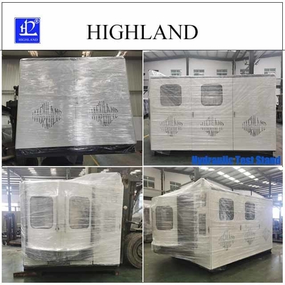 HIGHLAND ฐานทดสอบไฮดรอลิกสําหรับการทดสอบความดันสูง - 42 Mpa 110 Kw