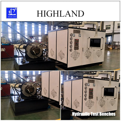 เครื่องทดสอบไฮดรอลิกของเรือ การปรับแต่ง อัตราการไหล 500 L/Min อุปกรณ์ทดสอบ HIGHLAND