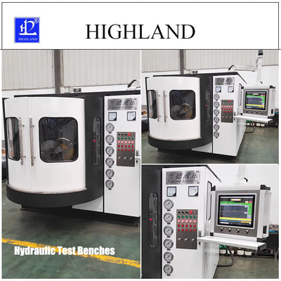 เครื่องทดสอบไฮดรอลิกของเรือ การปรับแต่ง อัตราการไหล 500 L/Min อุปกรณ์ทดสอบ HIGHLAND