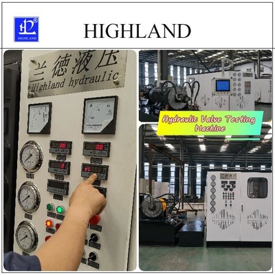 HIGHLAND เครื่องทดสอบวาล์วไฮดรอลิกที่กําหนดเอง