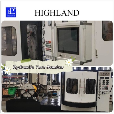 HIGHLAND เครื่องทดสอบไฮดรอลิก เบนจ์ทดสอบไฮดรอลิก ด้วยความแม่นยําในการกรองน้ํามันสูง