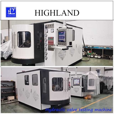 แบนช์ทดสอบวาล์วไฮดรอลิก เครื่องทดสอบวาล์วไฮดรอลิกที่กําหนดเอง HIGHLAND Brand