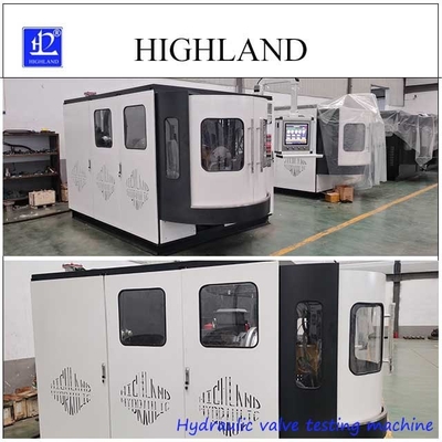 แบนช์ทดสอบวาล์วไฮดรอลิก เครื่องทดสอบวาล์วไฮดรอลิกที่กําหนดเอง HIGHLAND Brand