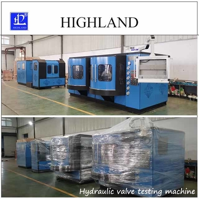 แบนช์ทดสอบวาล์วไฮดรอลิก เครื่องทดสอบวาล์วไฮดรอลิกที่กําหนดเอง HIGHLAND Brand