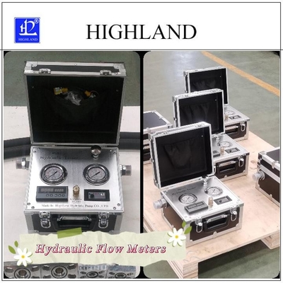 HIGHLAND เครื่องวัดกระแสน้ําไฮดรอลิก เครื่องออกแบบน้ํามันถอดได้ ระยะอุณหภูมิ -20C -150C