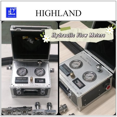 HIGHLAND เครื่องวัดกระแสน้ําไฮดรอลิก เครื่องออกแบบน้ํามันถอดได้ ระยะอุณหภูมิ -20C -150C