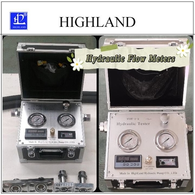 HIGHLAND เครื่องวัดกระแสน้ําไฮดรอลิก เครื่องออกแบบน้ํามันถอดได้ ระยะอุณหภูมิ -20C -150C