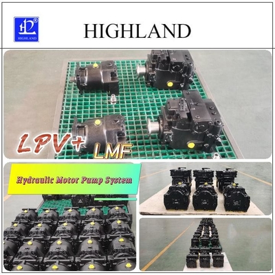 LPV90 ปั๊มลูกสูบตามแนวแกนไฮดรอลิกพร้อมปั๊มน้ำมันชาร์จ