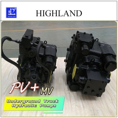 เครื่องปั๊มไฮดรอลิกรถบรรทุกใต้ดินทํางานเร็ว PV22 MV23