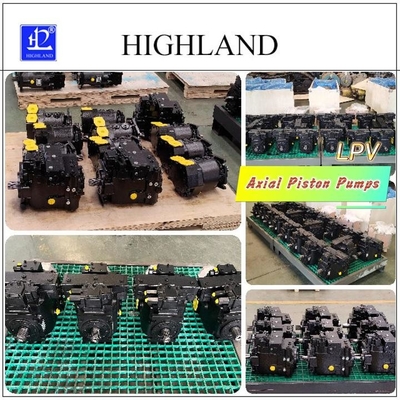 LPV90 ปั๊มลูกสูบตามแนวแกนไฮดรอลิกพร้อมปั๊มน้ำมันชาร์จ