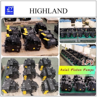 LPV90 ปั๊มลูกสูบตามแนวแกนไฮดรอลิกพร้อมปั๊มน้ำมันชาร์จ