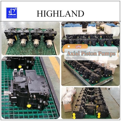LPV90 ไฮโดรสแตตติก แบ่งส่ง ปั๊มพิสตันแกนสําหรับรถบรรทุกเครื่องผสม