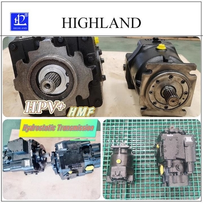 176KW ปั๊มมอเตอร์ไฮดรอลิกประสิทธิภาพต่อเนื่อง ด้วยความจูงสูงสุด 130ml / R