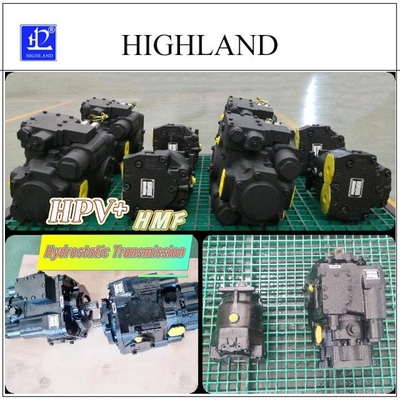 176KW ปั๊มมอเตอร์ไฮดรอลิกประสิทธิภาพต่อเนื่อง ด้วยความจูงสูงสุด 130ml / R
