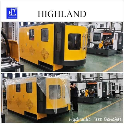 การทดสอบปั๊มไฮดรอลิกและมอเตอร์ด้วย 110 kW เบนจ์ทดสอบไฮดรอลิกอัตโนมัติเต็ม